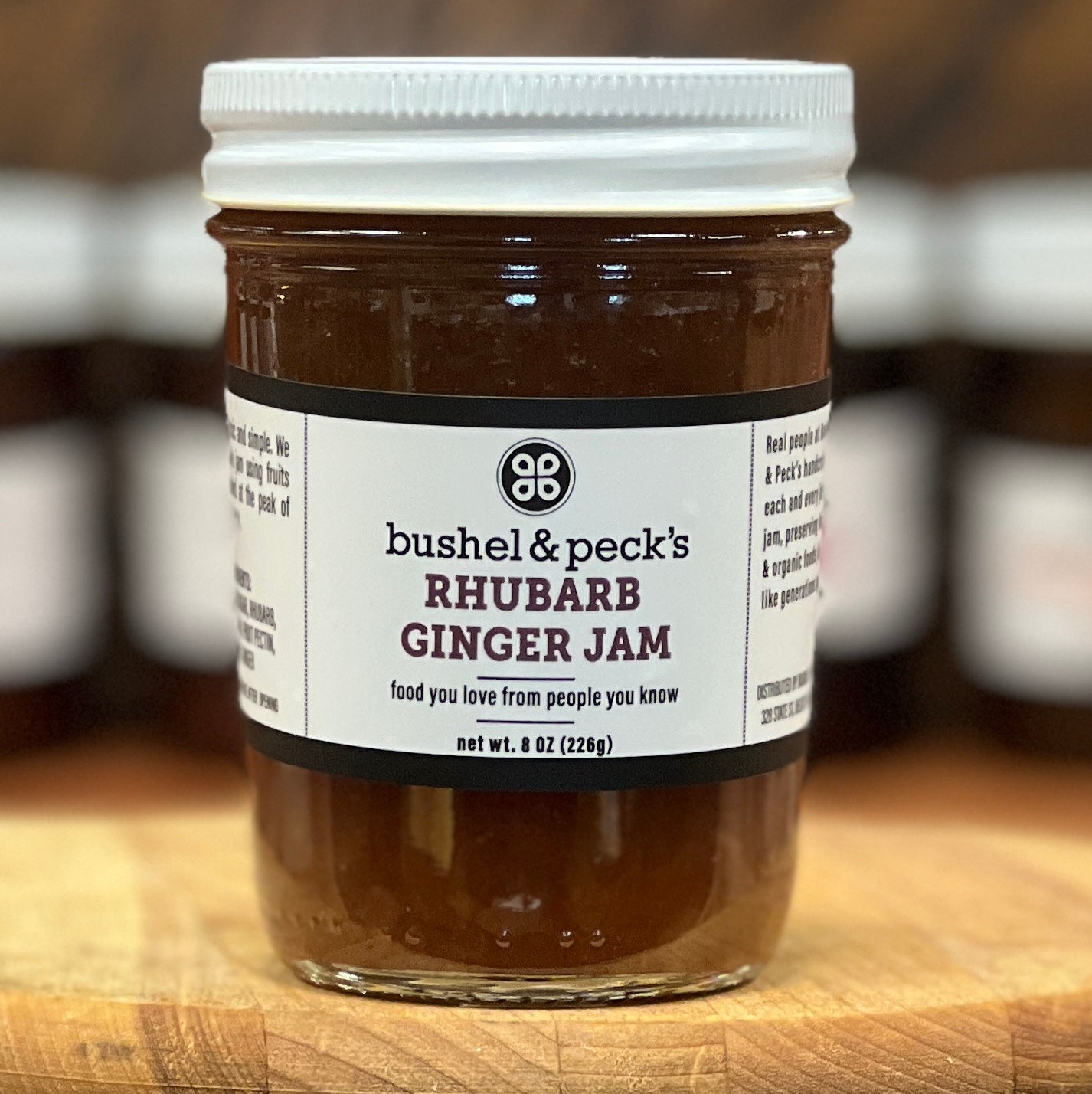 Rhubarb Ginger Jam