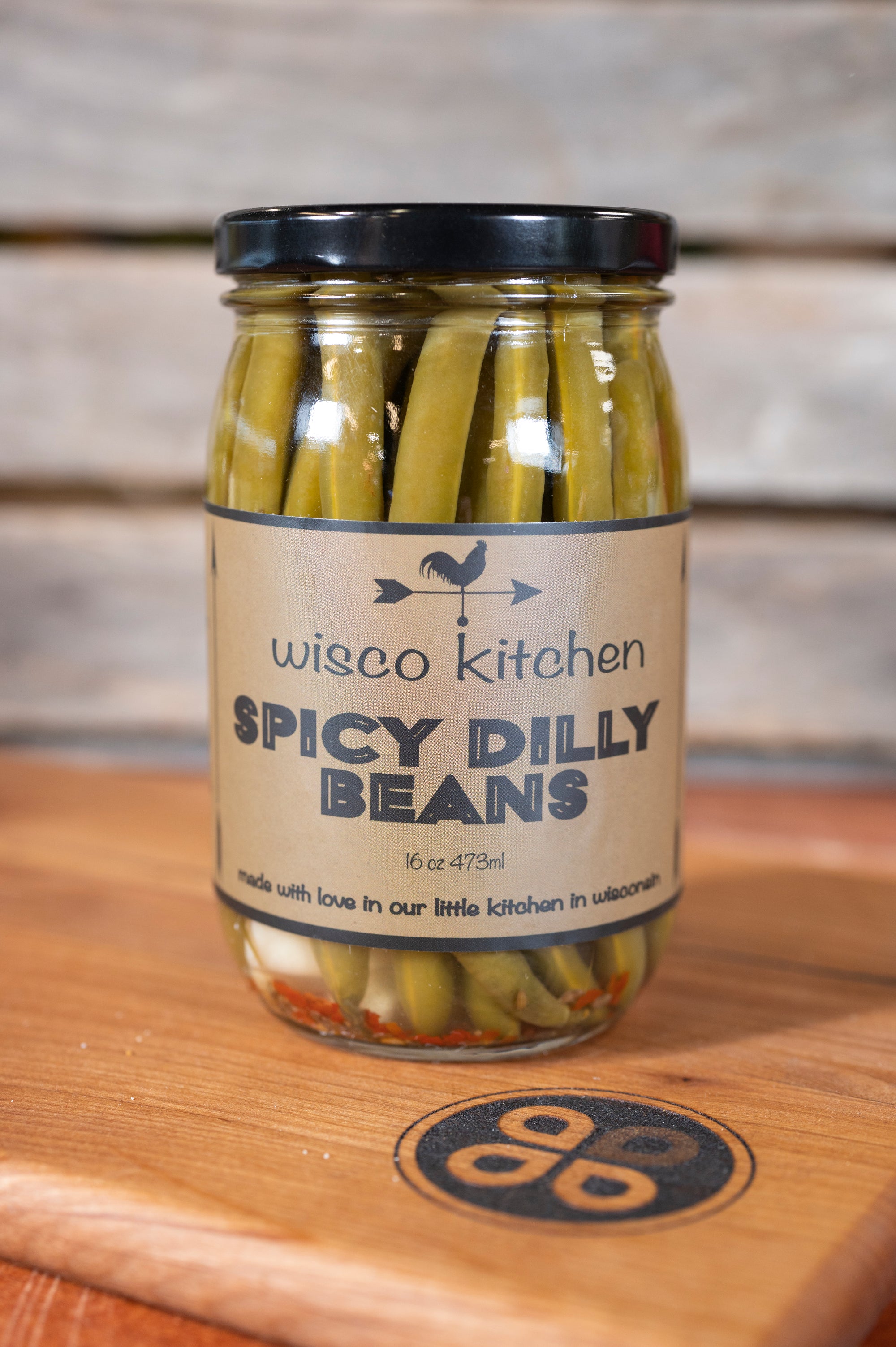 Wisconsin's Favorite Pickle: Dilly Beans!- Three Jars