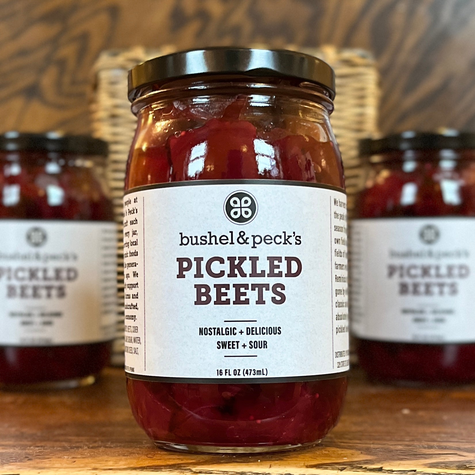 B&P's Small Batch Handmade Pickled Beets - Three Jars