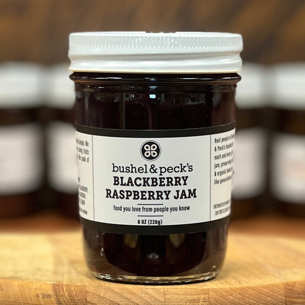 Blackberry Raspberry Jam - bushelandpecks