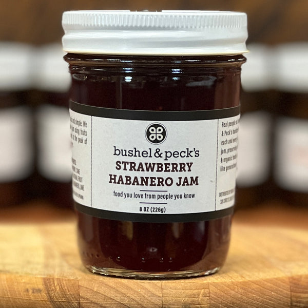 Strawberry Habanero Jam - bushelandpecks